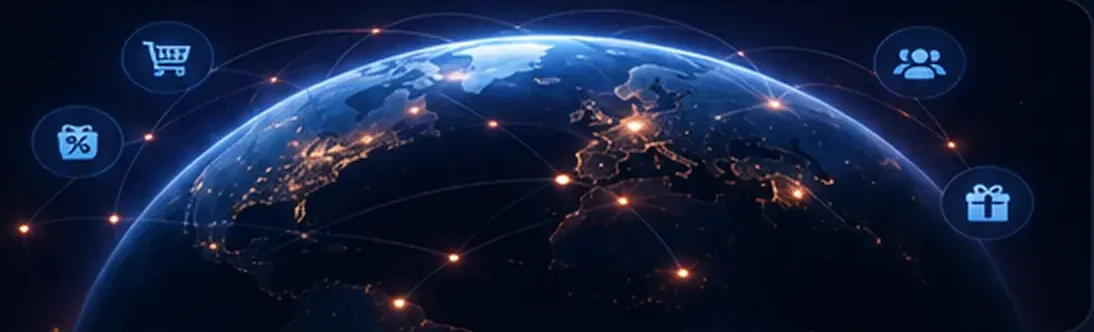 Connected international market representing BEGUIGO partner opportunities